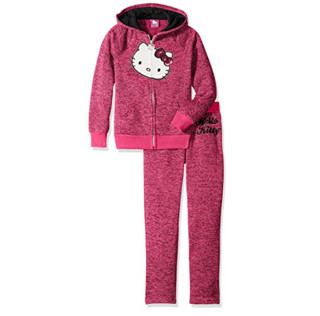 Hello Kitty 凯蒂猫 Fleece Active Set 女童套装