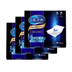unicharm 尤妮佳 Silcot 省水薄款化妆棉 40片*3盒
