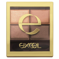 EXCEL 常盘工业 大地色四色眼影 