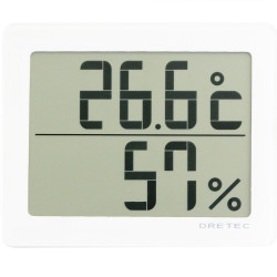 dretec O-226WT 电子湿度温度计