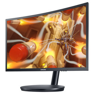 SAMSUNG 三星 玄龙骑士 C27FG70FQC 27英寸 量子点曲面显示器（144Hz、1ms）