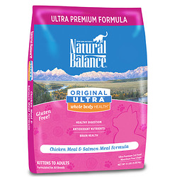 Natural Balance 天衡宝 健乐系列 鸡肉三文鱼全猫粮 15磅/6.8kg