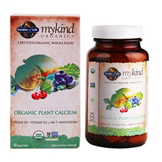 Garden of Life 生命花园 mykind 有机植物提取钙 90粒