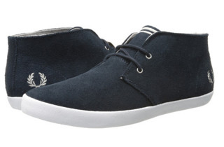 FRED PERRY Byron Mid Suede 男士休闲皮鞋