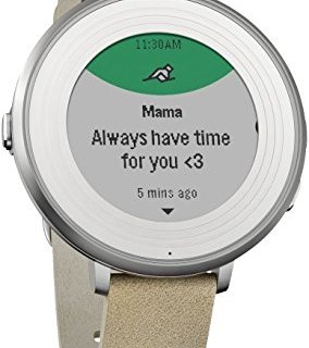Pebble Pebble Time Round 智能手表 黑色
