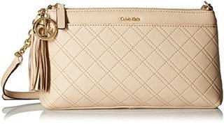 Calvin Klein Permanent Pebble Crossbody 女士真皮挎包