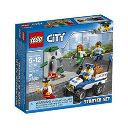 LEGO 乐高 城市火警工程系列 60136 警察局入门套装