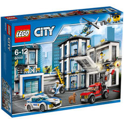 LEGO 乐高 城市系列 乐高 60141 警察总局+凑单品