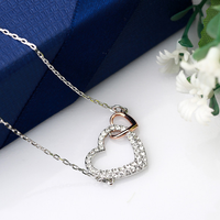 SWAROVSKI 施华洛世奇 5156812 Dear 心心相印水晶手链