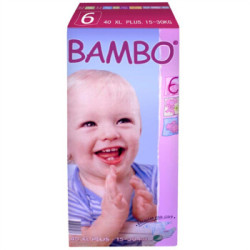 Bambo 班博 婴儿纸尿裤 XL Plus 40片*2件