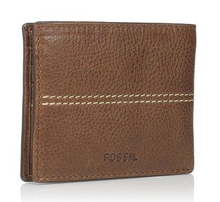 FOSSIL RFID Blocking Turk Pass Case 男士钱包 