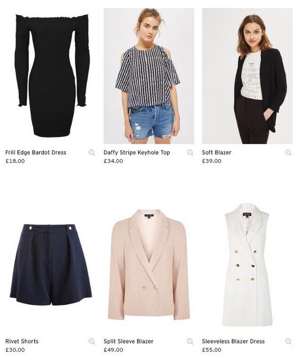 TOPSHOP英国官网 全场商品