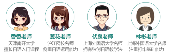 沪江网校 新版零基础至中级0-N2日语 自学网课