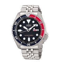 日本馆上线：SEIKO 精工 import SKX009KD 男士潜水腕表