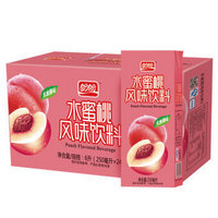 盼盼 水蜜桃果汁饮料 250ml*24盒