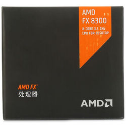 AMD FX系列 FX-8300 八核 盒装CPU处理器