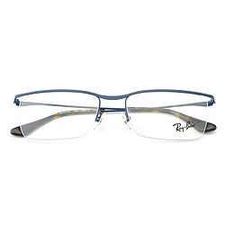 Ray·Ban 雷朋 RX6370D系列 金属眼镜架 +依视路1.552非球面钻晶A+树脂镜片 