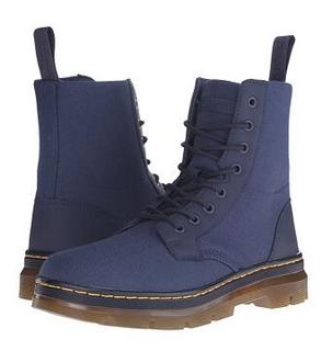 Dr. Martens Combs Fold 女士帆布马丁靴