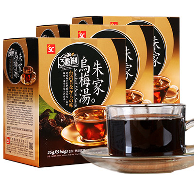 3点1刻 朱家酸梅汤粉 25g*5包*3盒（总15包）