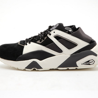 PUMA 彪马 Bog Sock Core 男款复古运动鞋 黑色/纯白色  