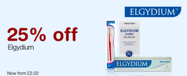 Chemist Direct Elgydium 精选口腔护理产品