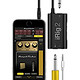 IK Multimedia iRig 2 吉他贝斯移动音频接口效果器/声卡 黑色（亚马逊进口直采,意大利品牌）