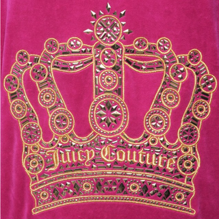 橘滋 Juicy Couture 女款天鹅绒卫衣