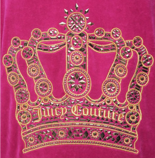 Juicy Couture 女款天鹅绒卫衣