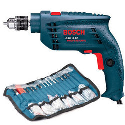 BOSCH 博世 GSB10RE 10毫米冲击钻套装