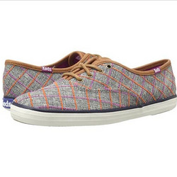 Keds Champion Windowpane Plaid 女士帆布鞋