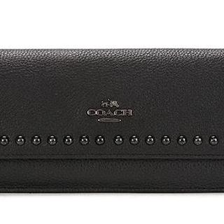 COACH 蔻驰 Soft系列 53449 女士长款钱包 玫红色