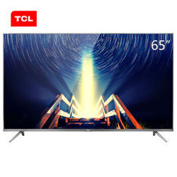 TCL 65A730U 65英寸30核人工智能超薄 HDR 4K安卓LED液晶电视机（锖色）