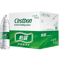 C'estbon 怡宝 饮用水 饮用纯净水1.555L*12瓶 整箱装