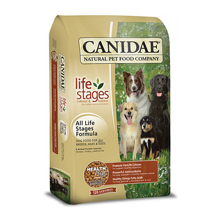 CANIDAE 咖比 全犬期原味配方狗粮 5磅 2.27kg  