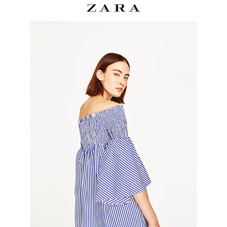 ZARA 08566056400 女士露肩连衣裙