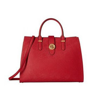 LAUREN Ralph Lauren Charleston Tote 女士真皮手提包