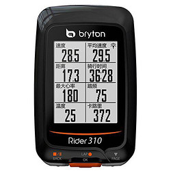 bryton 百锐腾 Rider R310E 智能GPS自行车无线码表+心率踏频外设