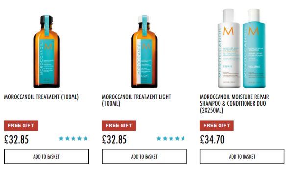 HQhair MOROCCANOIL 全线洗发护发专场