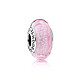 PANDORA 潘多拉  791650 粉色闪烁琉璃/穆拉诺琉璃串饰