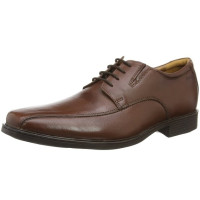 限UK9.5码、中亚Prime会员：Clarks Tilden Walk 男士休闲皮鞋
