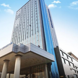 郴州温德姆至尊豪廷大酒店（双早+资兴东江湖门票+奥迪A6接/送1次）