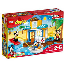 LEGO 乐高 DUPLO 得宝系列 10827米奇和朋友们的海滩别墅