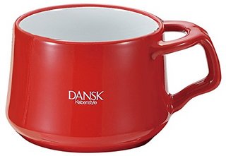 Dansk Kobenstyle 咖啡杯 4件套 樱桃红