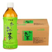 伊藤園 无糖绿茶 500ml*24瓶 *3件