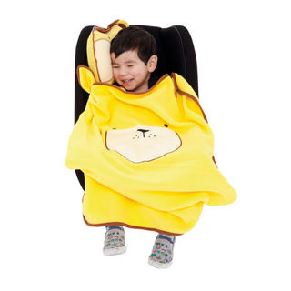 Trunki SNOOZIHEDZ 儿童 动物造型 旅行充气枕头 盖毯 套装