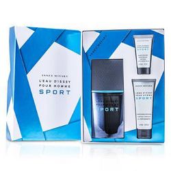 ISSEY MIYAKE 三宅一生 一生之水 极限运动 男士淡香水喷雾套装（香水100ml+洗发露75ml+须后乳30ml） 