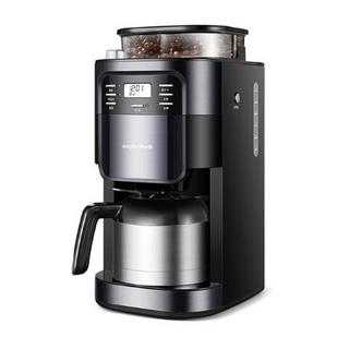 摩飞 电器（Morphyrichards） 美式咖啡机研磨一体机 咖啡机全自动家用办公豆粉
