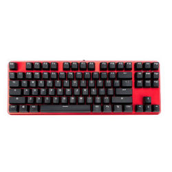 GANSS GK87 法拉利红 标准版 机械键盘 茶轴