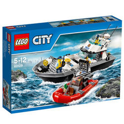 LEGO 乐高 CITY 城市系列 60129 警用巡逻艇 