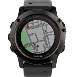 GARMIN 佳明 fenix 5X 英文蓝宝石版 多功能GPS户外运动心率表